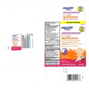 equate ibuprofen packaging